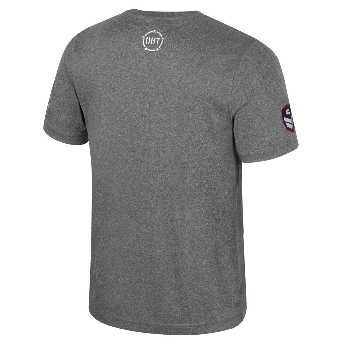 Charcoal Grey Short Sleeve Poly Tee